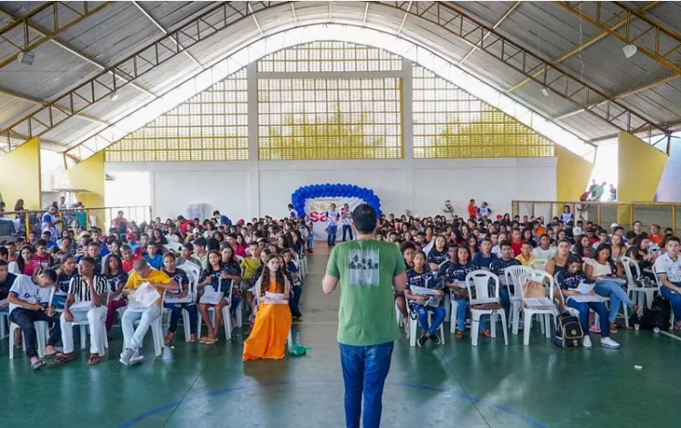 Alunos da rede municipal de Traipu participam de aulão preparatório para a avaliação da educação básica